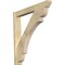 Ekena Millwork Olympic Slat Rough Sawn Outlooker, Douglas Fir, 6"W x 42"D x 42"H OUT06X42X42OLY06RDF - alternate 1